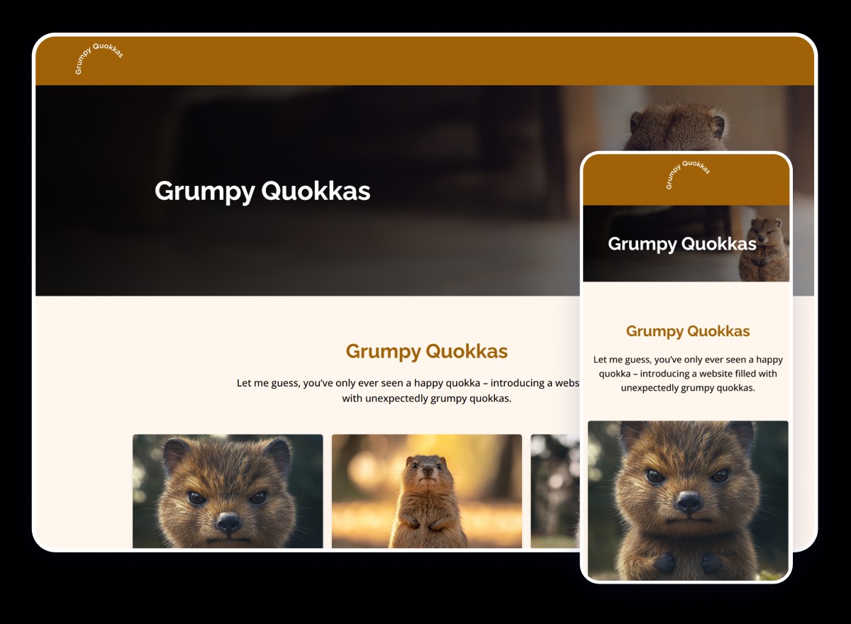 grumpy quokkas