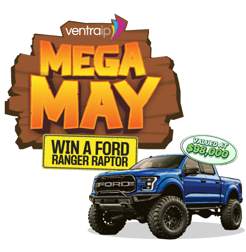 ventraip mega may win a ford raptor