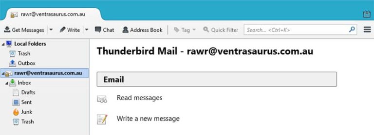 mozilla thunderbird email software