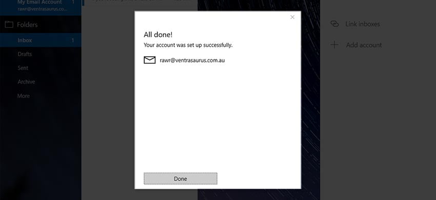 windows 10 mail client setup