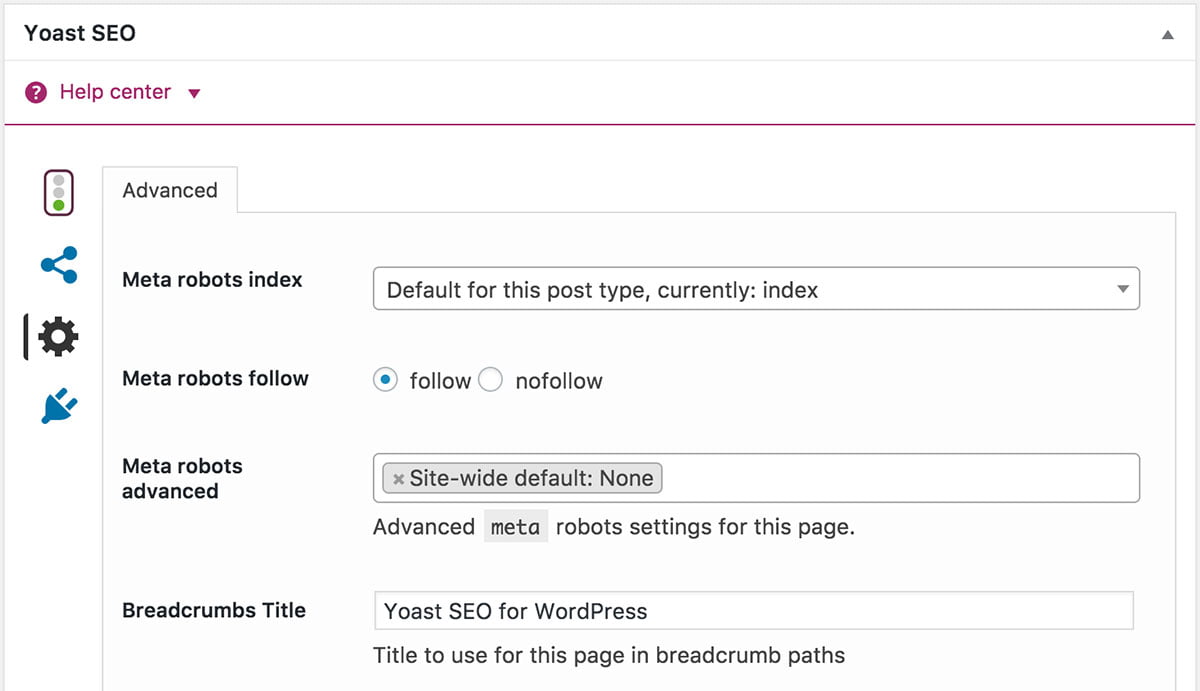 Yoast SEO Plugin