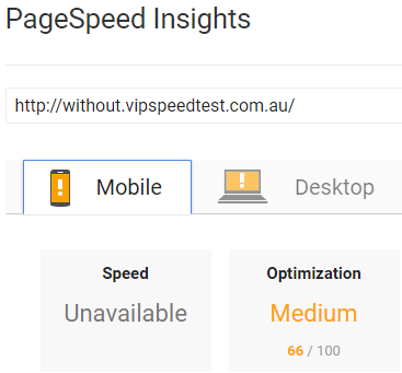 pagespeed insights 1