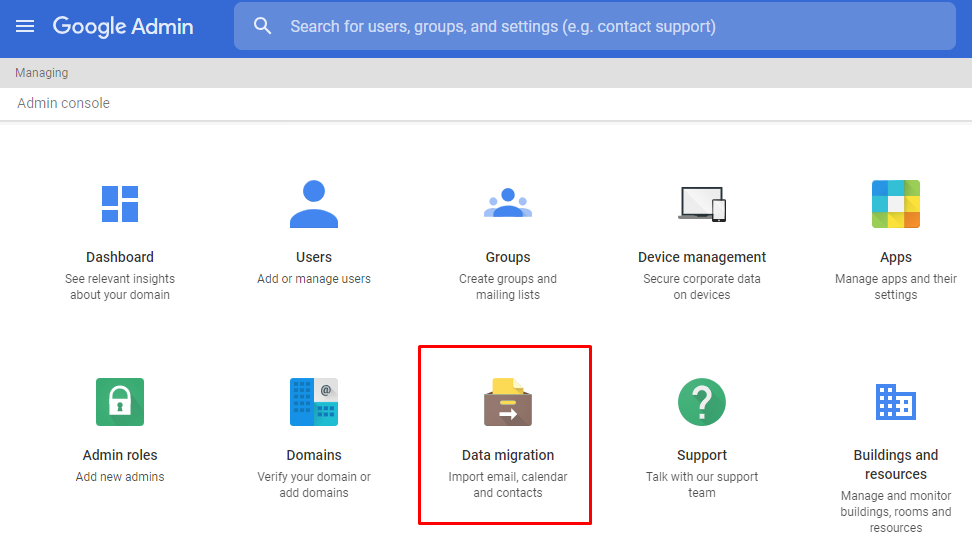 Access your Google Workspace domain settings - Google Workspace Admin Help