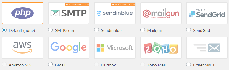 Wordpress SMTP Mailer Plugin Options