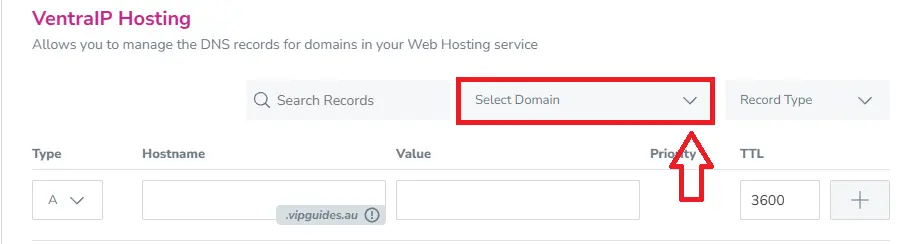 Manage Addon Domains VIPcontrol