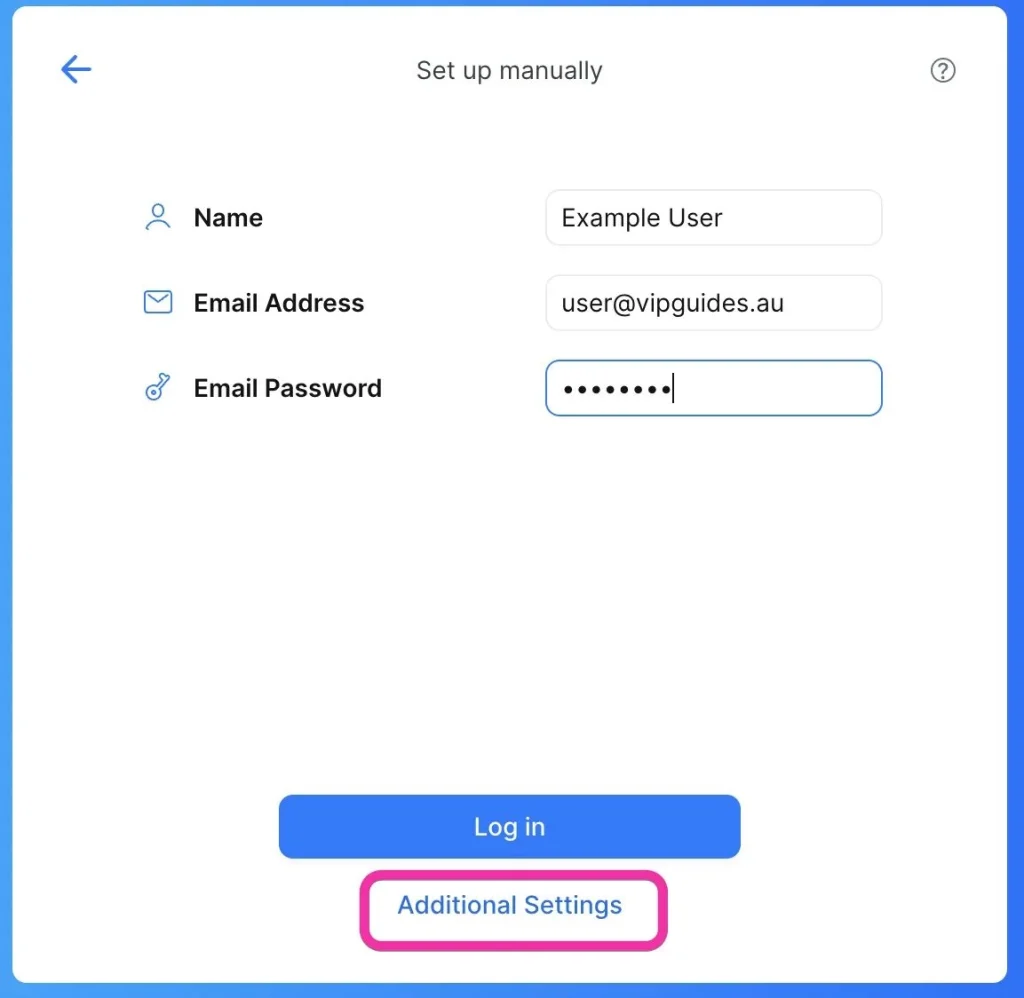 Spark MacOS Email Setup